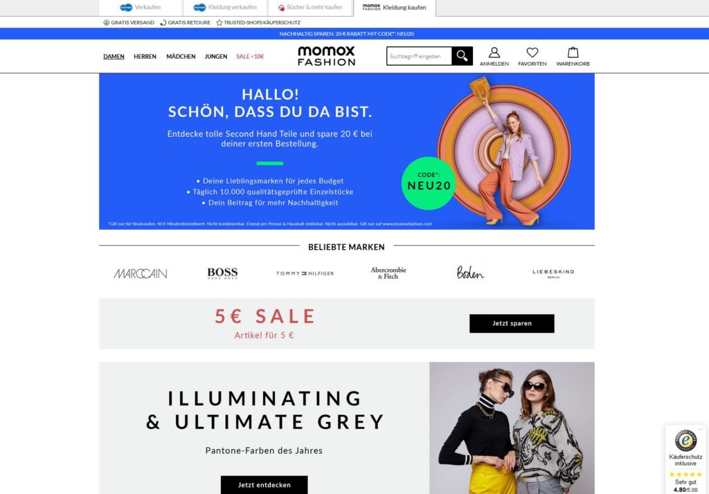 Screenshot_Secondhand-Plattform_Momox_26.04.2021