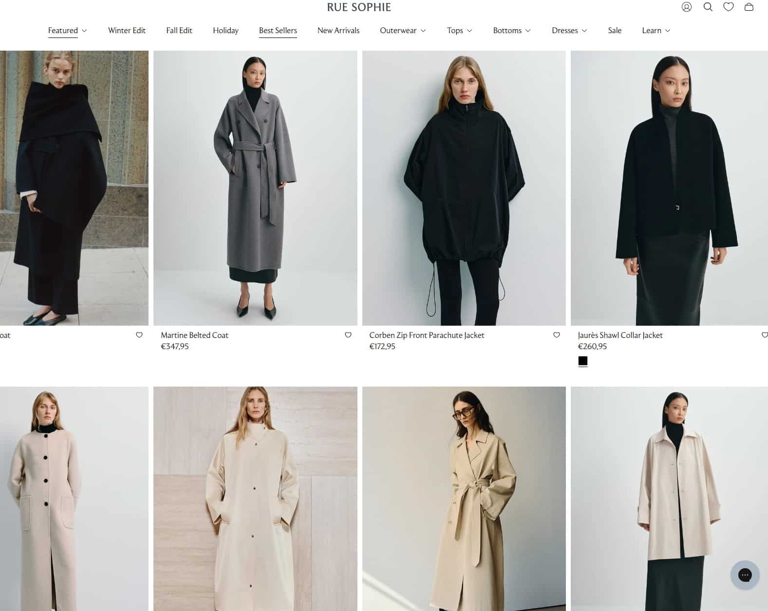 Zara Alternative_ Screenshot Webpage Rue Sophie_18.12.25